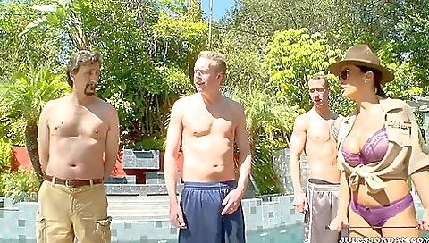 Rare Dp Training At Anal Boot Camp - Lisa Ann