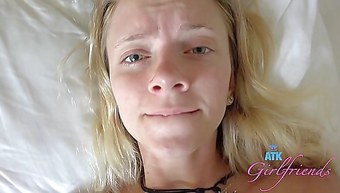 Sticky Trip Between Her Tiny Thighs